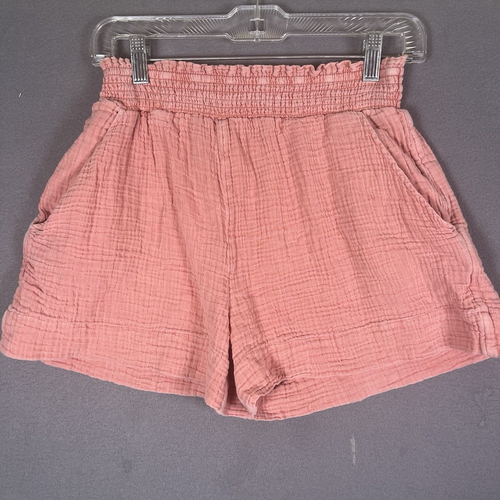 Faherty Women's Pink Dune Cotton Gauze Sz Small